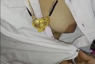 A weird couple wears mangalsutra before fucking