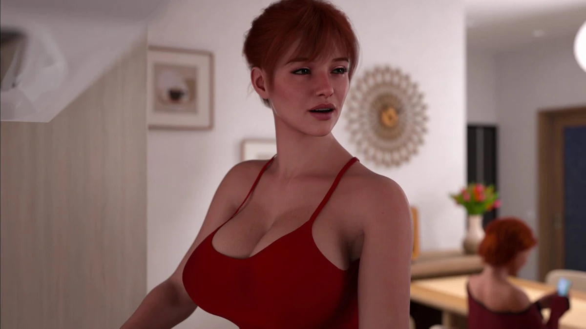 Granny Carol Comfy Luna While Hazel & Ivy Poking Each Other