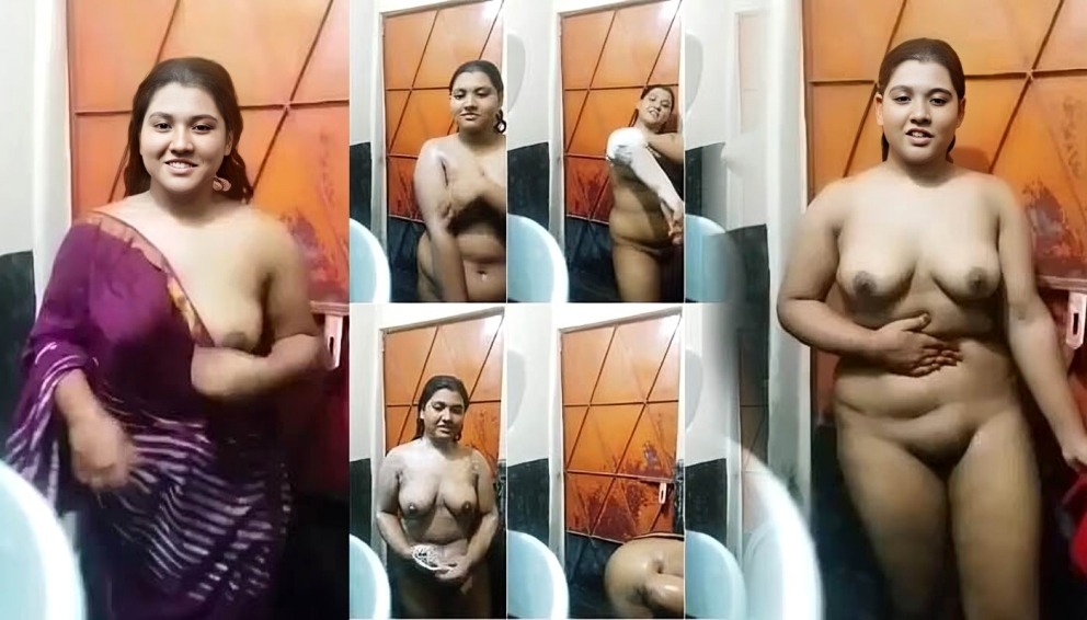 Bangladeshi Sexy Chubby Girl Bathing MMS Video