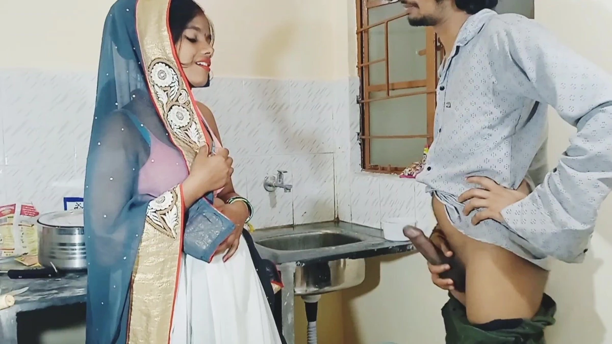 Romantic Kitchen Sex With Indian Couple