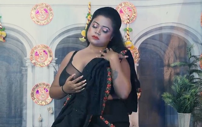 Puja Sharee Fashion naked full video