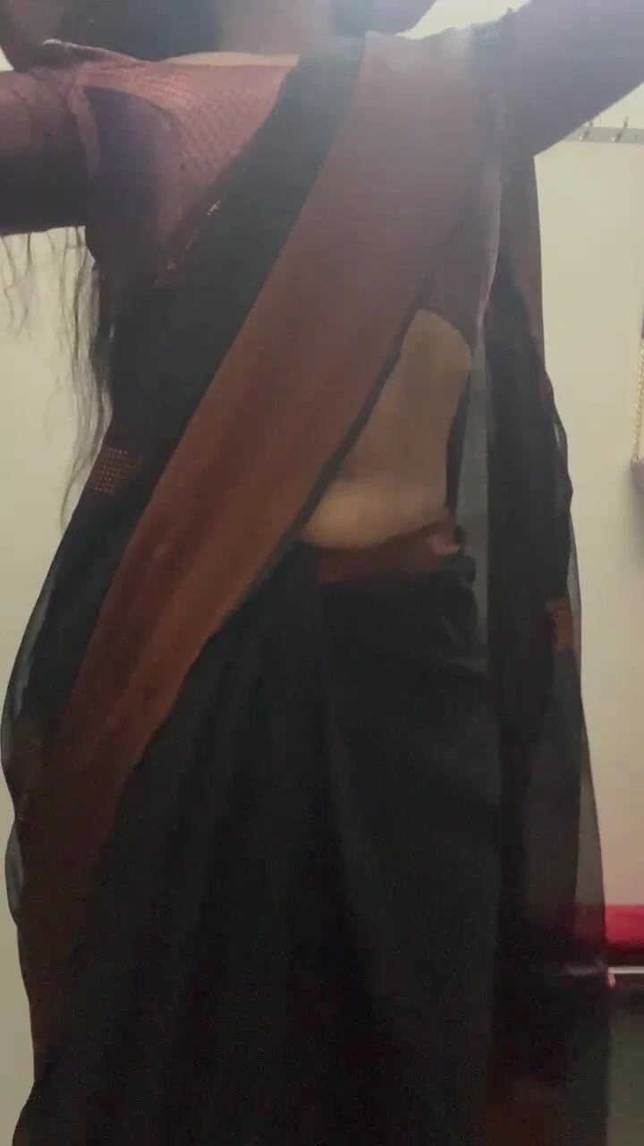 Stripping The Saree For You Guys – Hot Desi Bhabhi Nude Striptease
