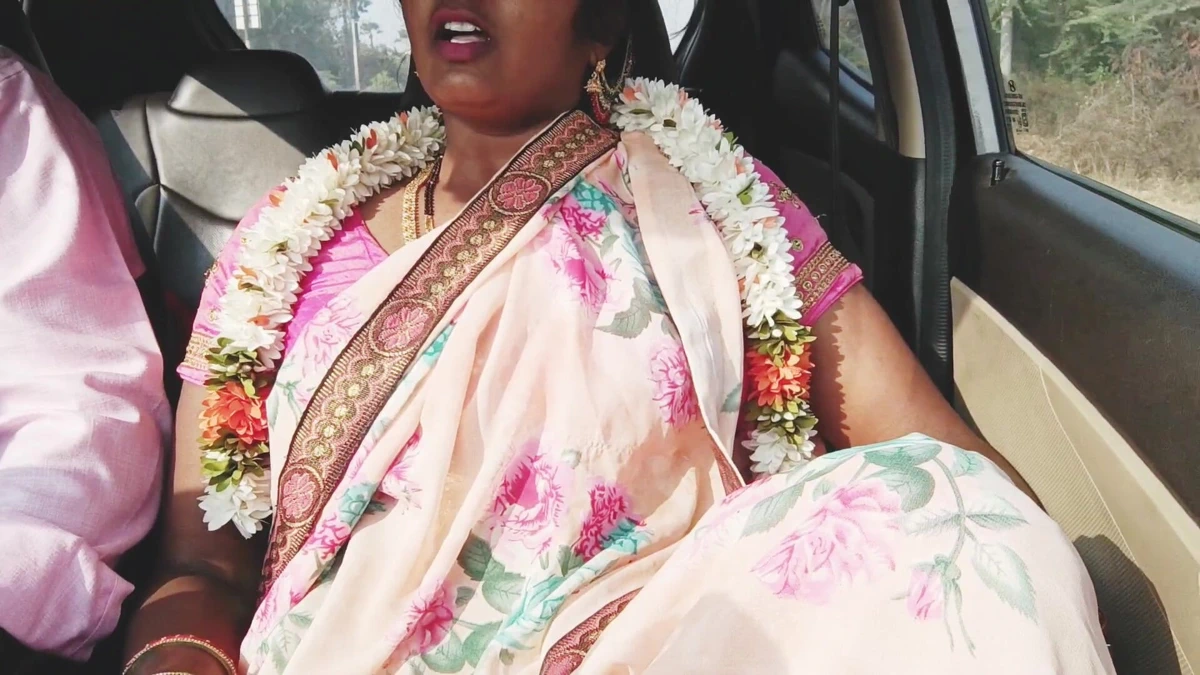 Silk Stepaunty Car Sex Telugu Dirty