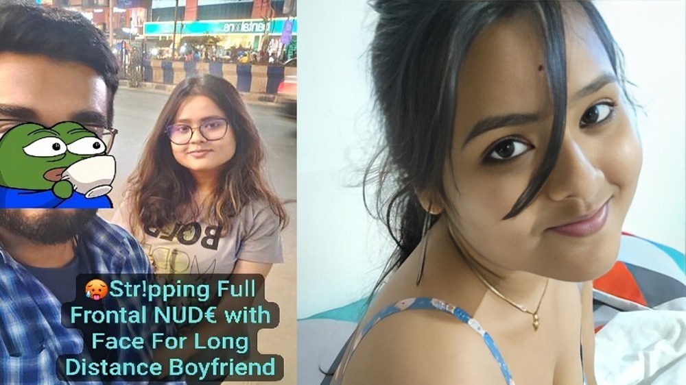 Girlfriend Stripping and Recording Herself