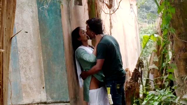 4 Clips of Indian Desi Couples Outdoor Fucking