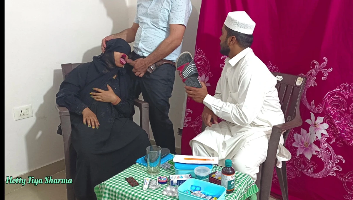 Muslim Wife Doctor Threesome