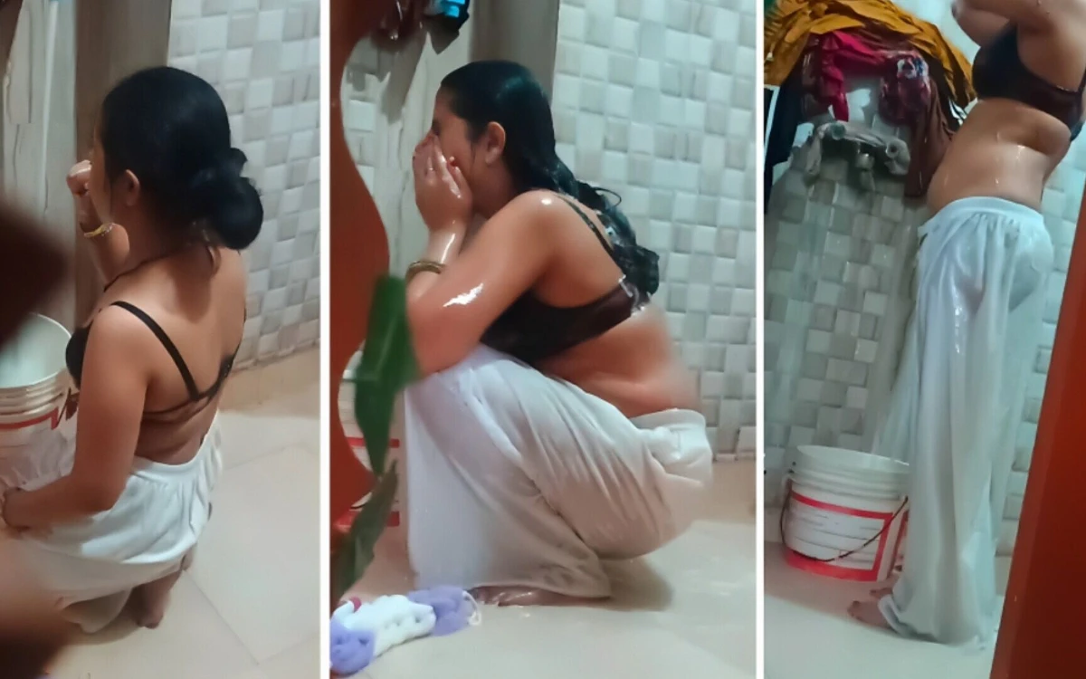 Free Use My Step Sis While She’s Doing Her Shawer